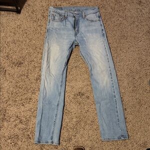 Levi's Men's Straight Jeans in Light Blue